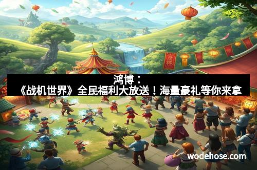 鸿博：《战机世界》全民福利大放送！海量豪礼等你来拿